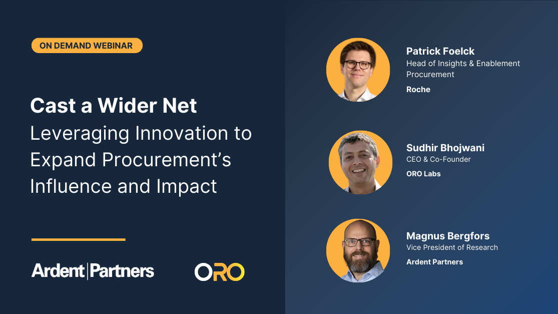 Ardent Partners Webinar On Demand