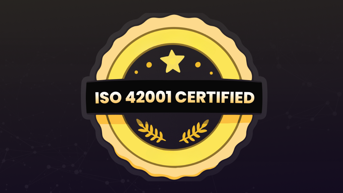 ISO 42001 Certification Badge